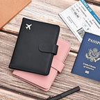 Protège-passeport anti-RFID - en voyage à l'aéroport
