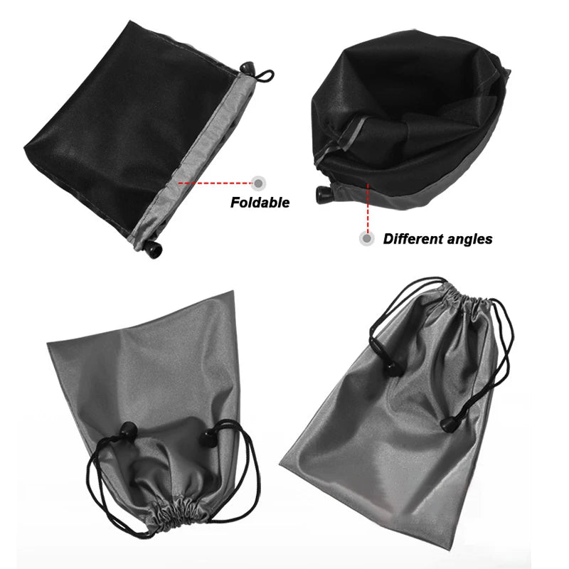 Pochette de rangement imperméable - différents angles