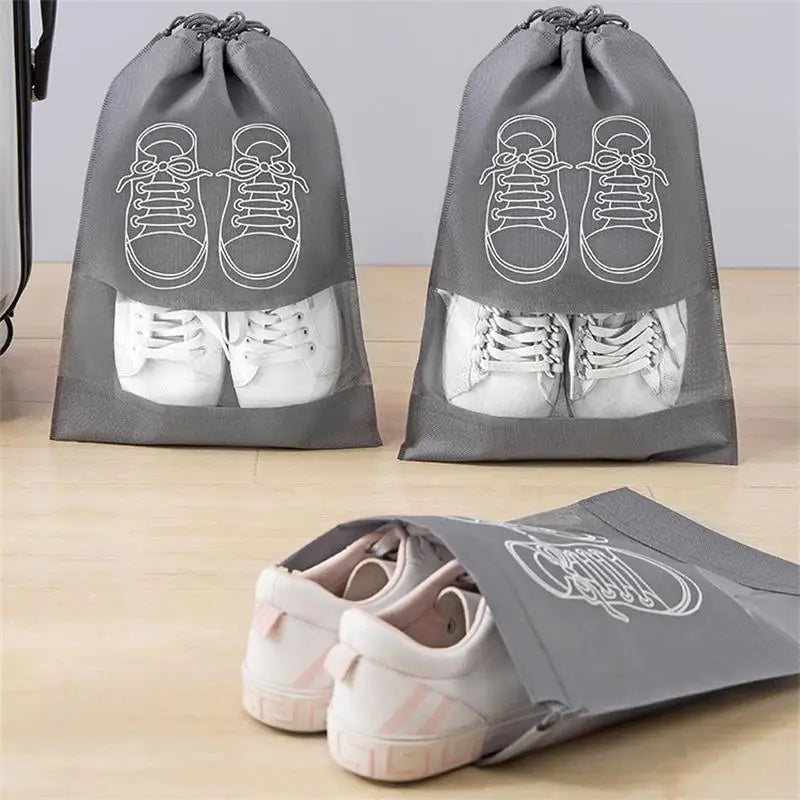 Sacs à chaussures de voyage (lot de 5) - Imperméables & Pliables