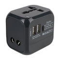 Adaptateur de voyage tout-en-un - US EU UK AU, USB et USB-C