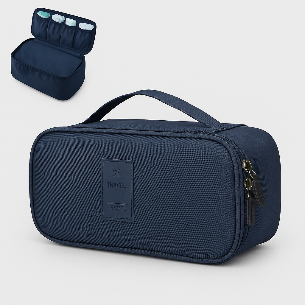 Organiseur de Valise Voyage - Cubes de Rangement, Trousse Toilette & Sac à Chaussures