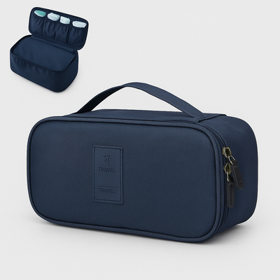 Organiseur de Valise Voyage - Cubes de Rangement, Trousse Toilette & Sac à Chaussures