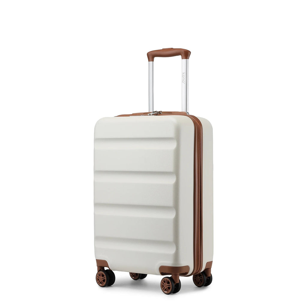Valise cabine La Plume - Ultra-légère, 4 roues, serrure TSA