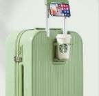 Valise cabine La Nomade - Porte-gobelet et support téléphone
