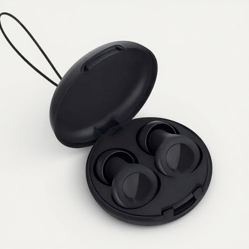 Bouchons d'oreilles silicone malléable - Noir