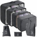 Organisateurs de valise (set 7 pièces) - Cubes de Rangement Voyage