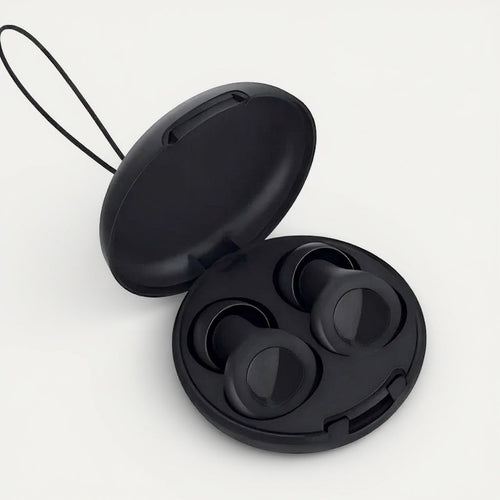 Bouchons d'oreilles silicone malléable - Noir
