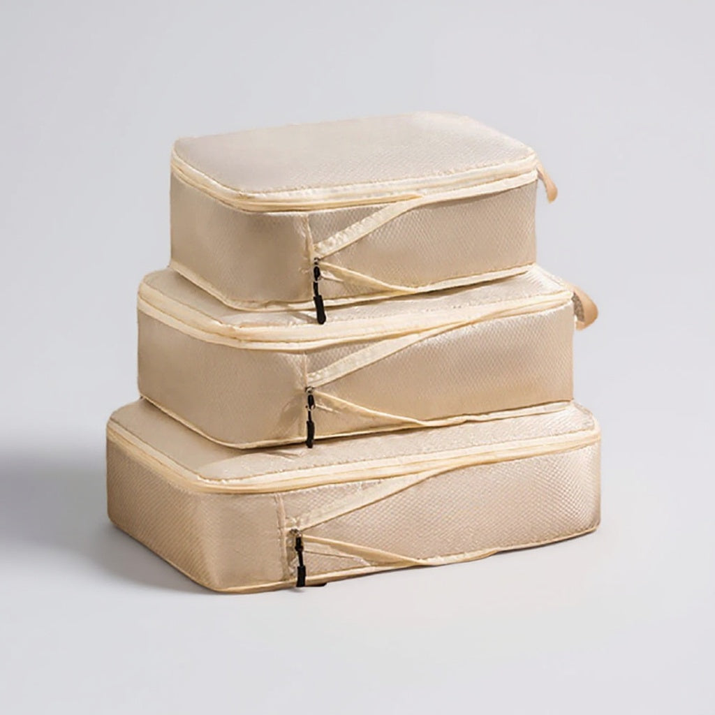 Set d'organisateurs de valise 3 pièces - Compressibles & Imperméables