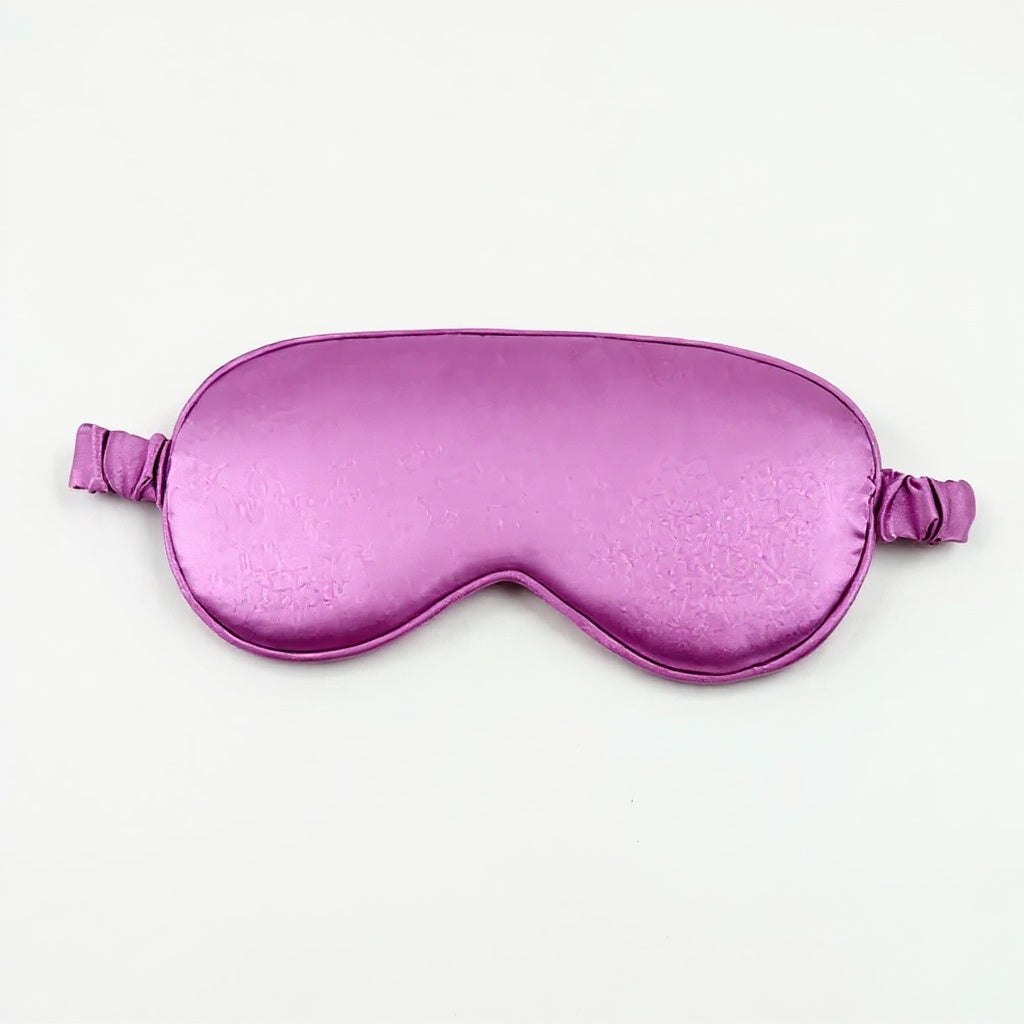 Masque de nuit satiné - Violet