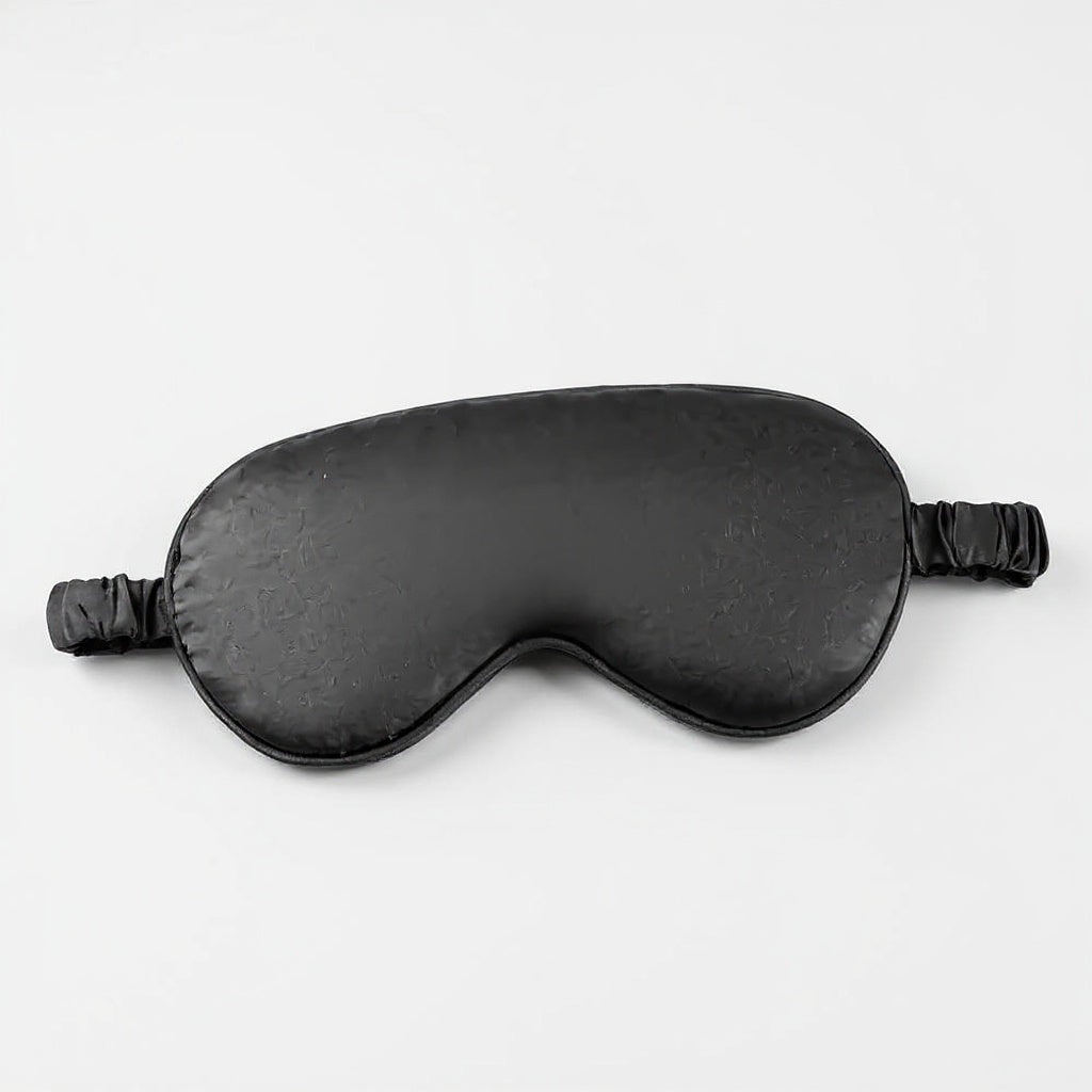 Masque de nuit satiné - Noir
