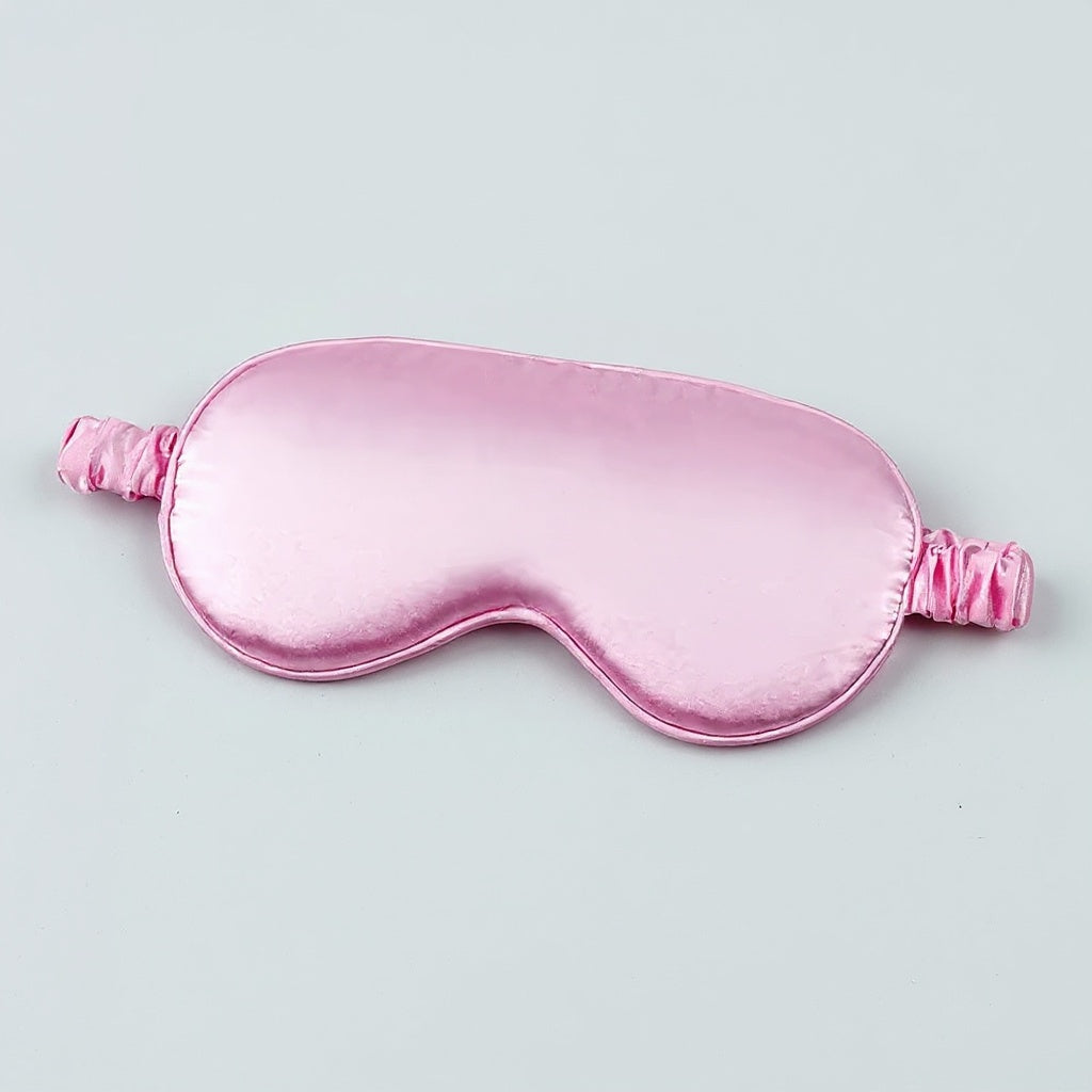 Masque de nuit satiné - Rose