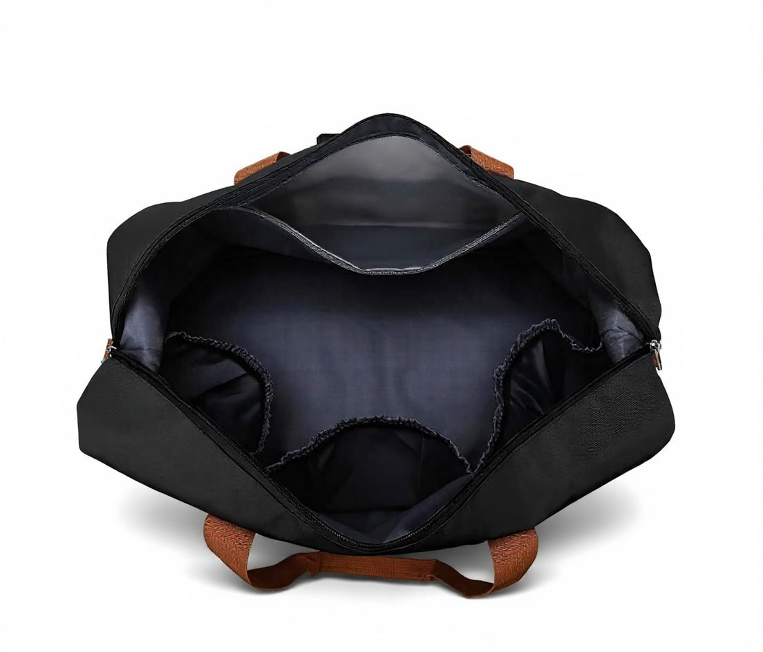 Sac de voyage week-end extensible - interieur ouvert grande capacite